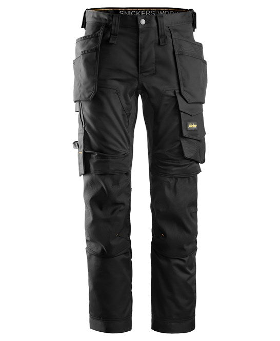 Snickers AllroundWork stretch pants holster pockets
